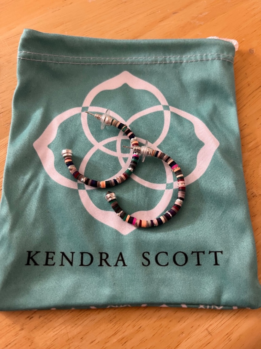 Kendra Scott Multi Color Hoop Earrings